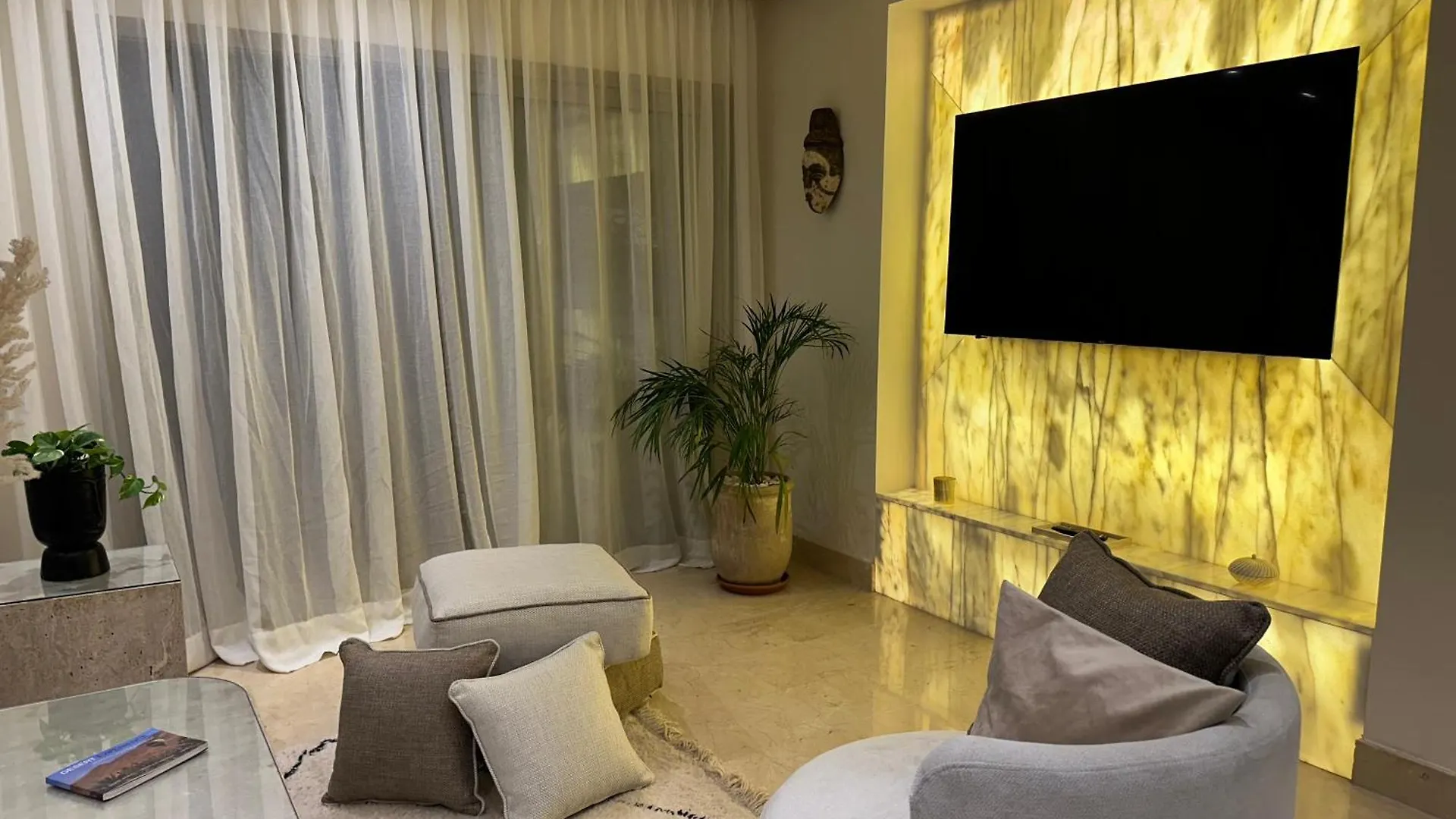 Nacarat Centre Gueliz 2Br Lägenhet Marrakesh 0*,